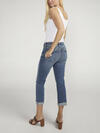Elyse Mid Rise Luxe Stretch Capri image number 1