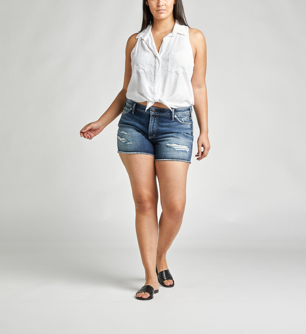 Suki Mid-Rise Curvy Short, , hi-res image number 0