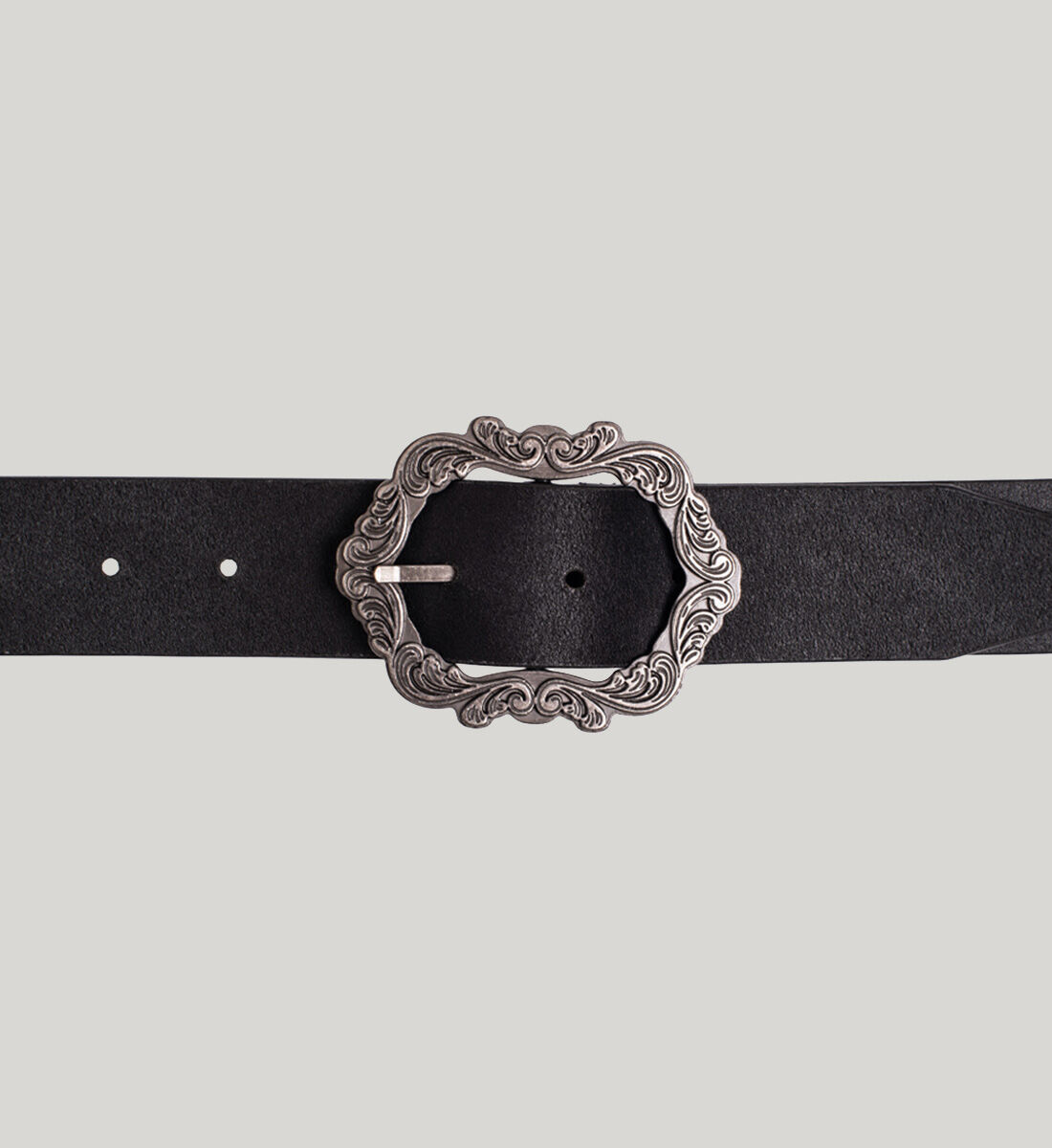 Buy Women s Genuine Leather Belt with Picture Frame Buckle for CAD 25.00 Silver Jeans CA New