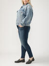 Denim Trucker Jacket Plus Size image number 1
