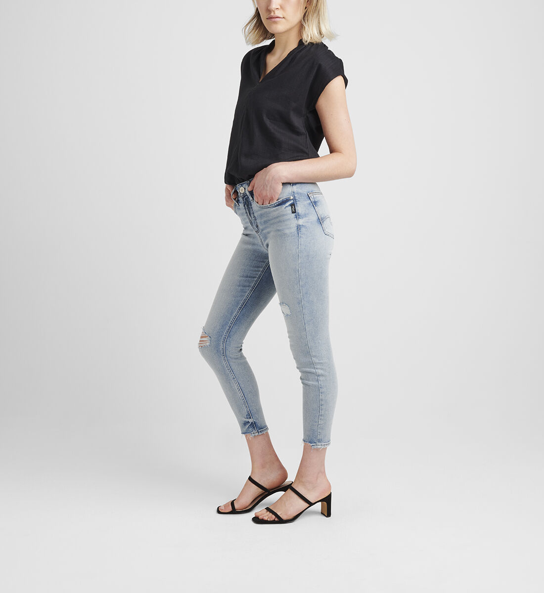 Jean skinny sales cropped