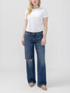 Loose & Low Straight Leg Jeans Petite image number 0