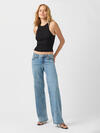 Loose & Low Straight Leg Jeans image number 4