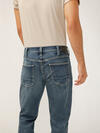 Eddie Classic Athletic Fit Tapered Leg Jeans image number 4