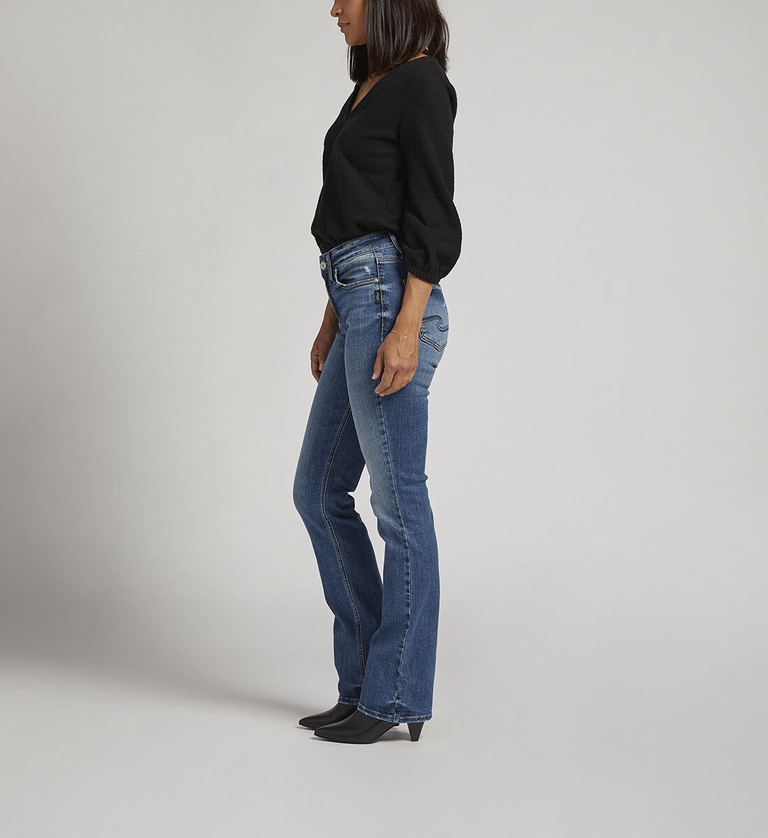 High rise hotsell slim bootcut jeans
