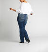 Suki Mid-Rise Curvy Slim Bootcut Jeans, , hi-res image number 1