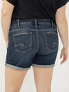 Elyse Mid Rise Luxe Stretch Shorts Plus Size image number 4