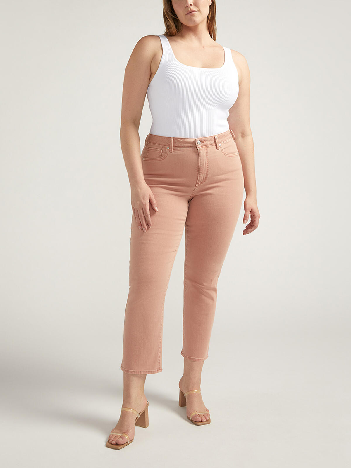 Isbister High Rise Straight Leg Jeans Plus Size image number 0