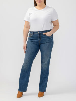 Suki Slim Bootcut Jeans Plus Size
