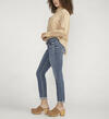 Boyfriend Mid Rise Slim Leg Jeans, Indigo, hi-res image number 2