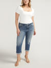 Elyse Mid Rise Capris Plus Size image number 0