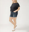 Elyse Mid Rise Luxe Stretch Shorts Plus Size, , hi-res image number 2