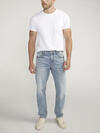 Eddie Athletic Fit Tapered Leg Jeans image number 0