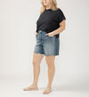 Highly Desirable High Rise Long Shorts Plus Size, , hi-res image number 3