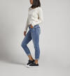 Boyfriend Mid Rise Slim Leg Jeans, Indigo, hi-res image number 2