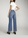 Vintage Patch Pocket Wide Leg High Rise Jeans image number 1