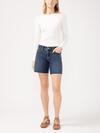 Suki Mid Rise Long Shorts image number 0