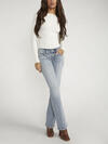 Britt Low Rise Slim Bootcut Jeans image number 3