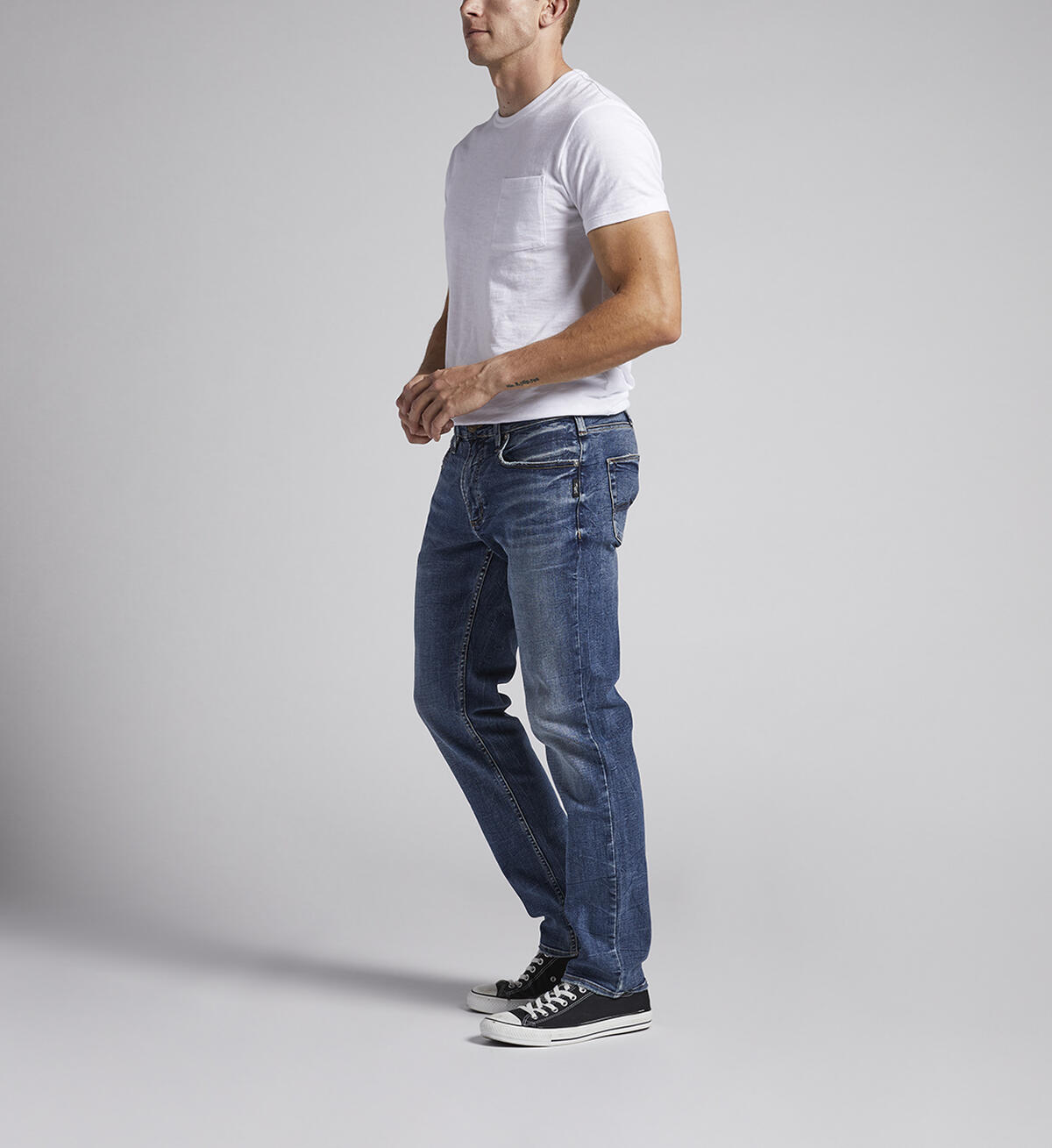 Konrad Slim Fit Slim Leg Jeans, Indigo, hi-res image number 2