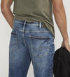 Eddie Athletic Fit Tapered Leg Jeans, Indigo, hi-res image number 3