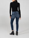Elyse Mid Rise Skinny Jeans image number 1