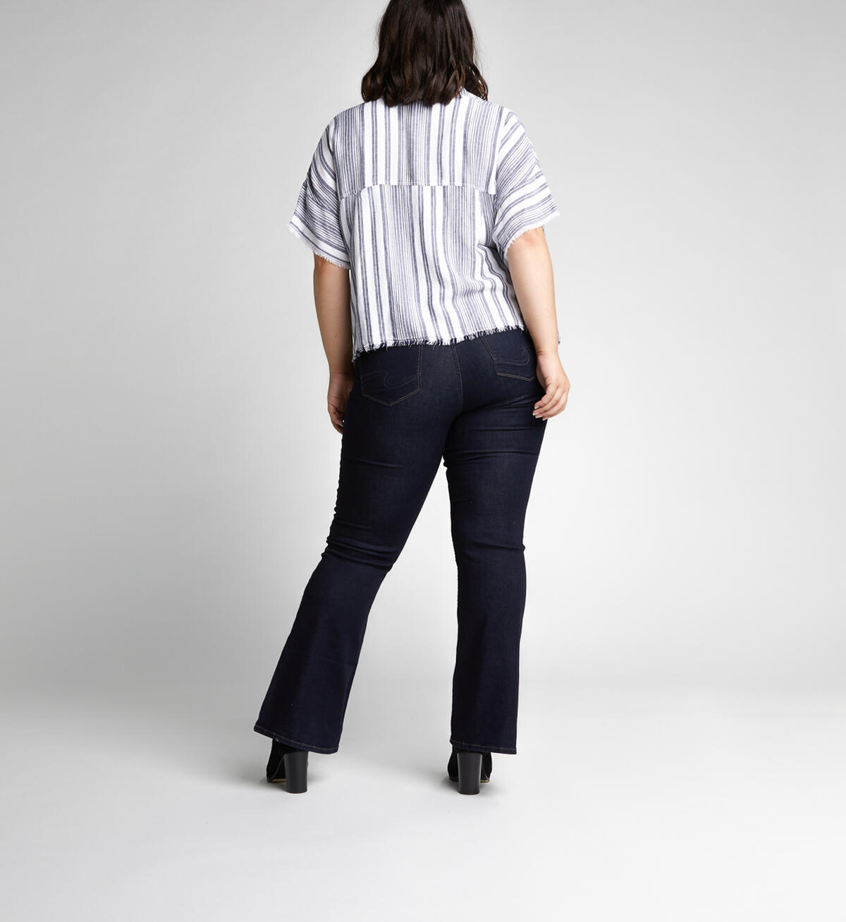 Mazy High-Rise Flare Jeans, , hi-res image number 1