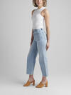Patch Pocket High Rise Wide Leg Jeans image number 2