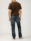 Eddie Athletic Fit Tapered Leg Jeans image number 1