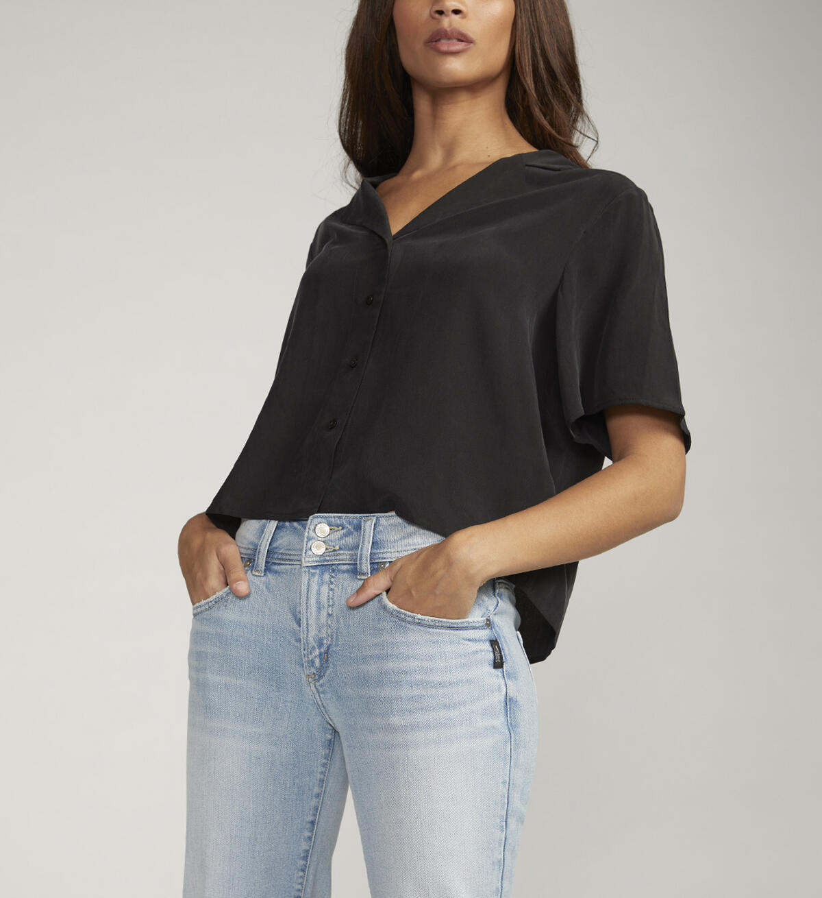 Suki Mid Rise Trouser Leg Jeans, , hi-res image number 3