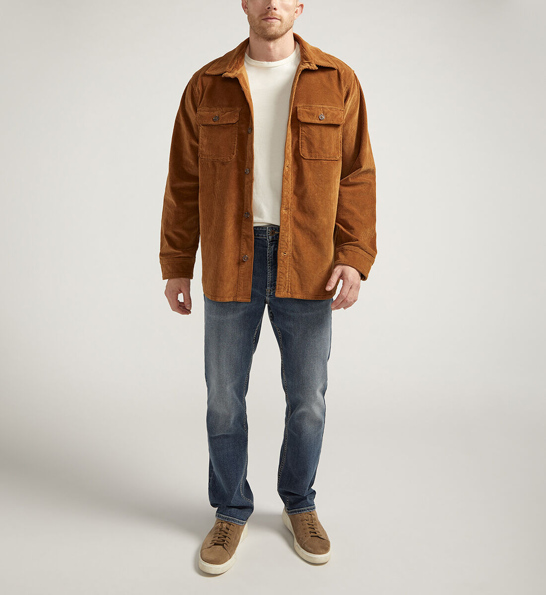 Buy Corduroy Shacket for CAD 114.00 Silver Jeans CA New