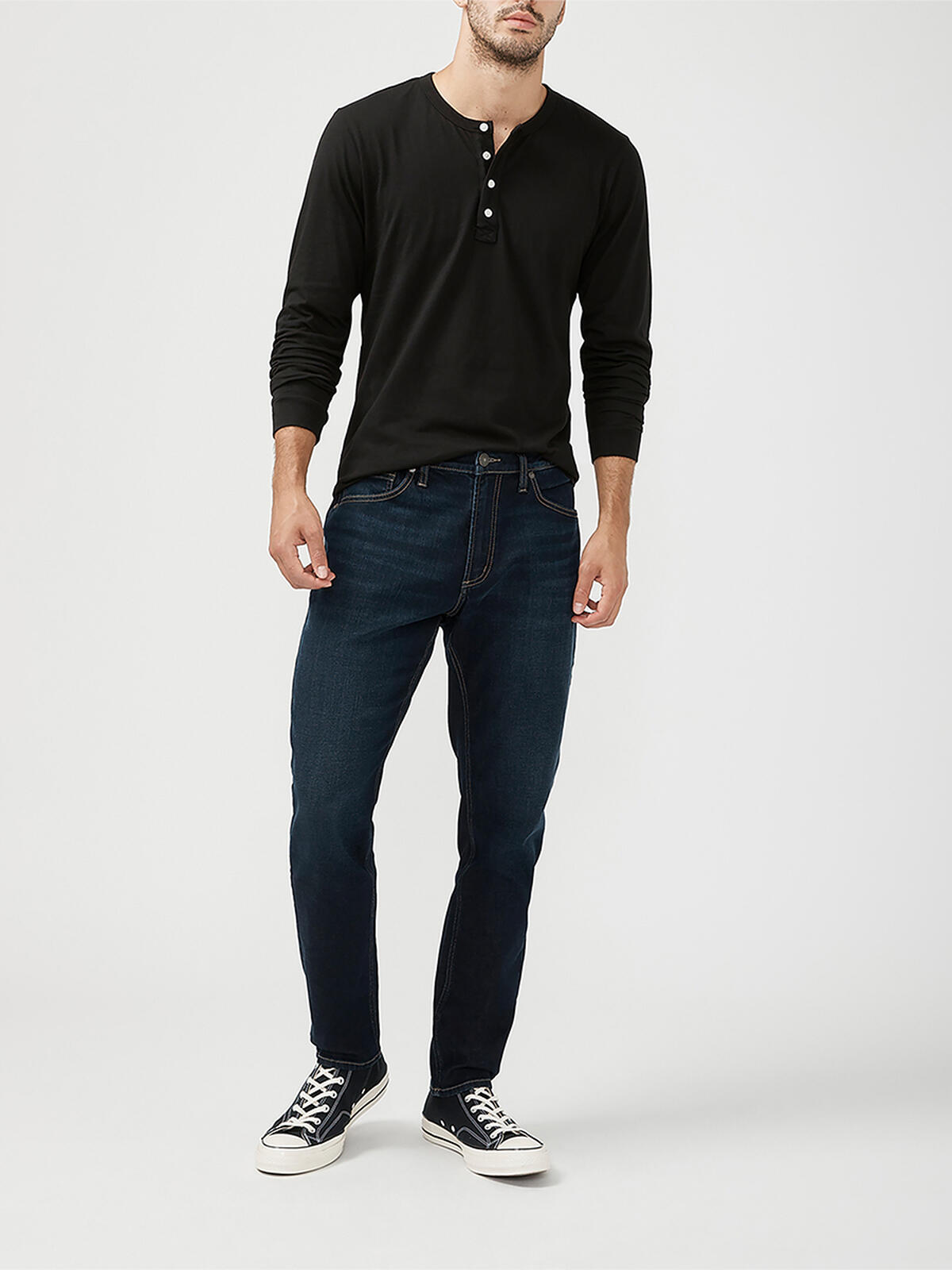 Risto Athletic Fit Skinny Leg Jeans image number 0