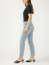 Boyfriend Mid Rise Slim Leg Jeans image number 2