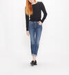 Boyfriend Slim Mid Dark Wash, , hi-res image number 0
