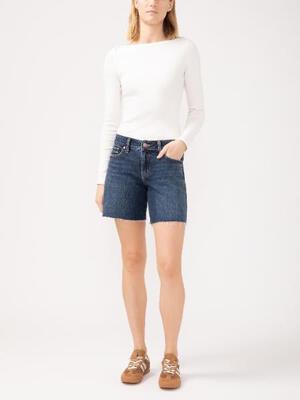 Suki Mid Rise Long Shorts