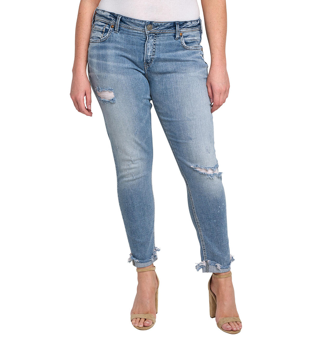 Kenni Skinny Leg Medium Wash, , hi-res image number 0