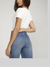 Vintage Patch Pocket Wide Leg High Rise Jeans image number 4