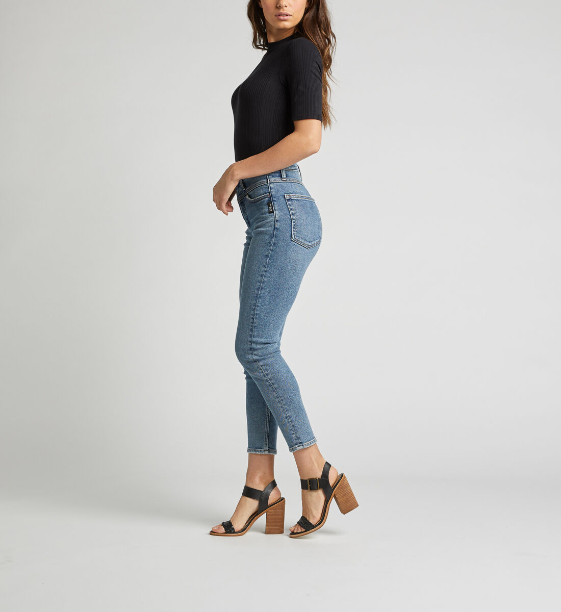 Buy Ode To 80 s High Rise Skinny Leg Jeans for CAD 109.00 Silver Jeans CA New
