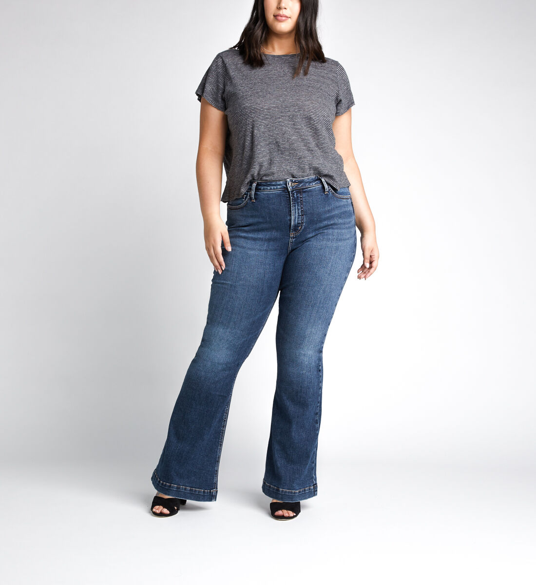 Plus hotsell flare jeans