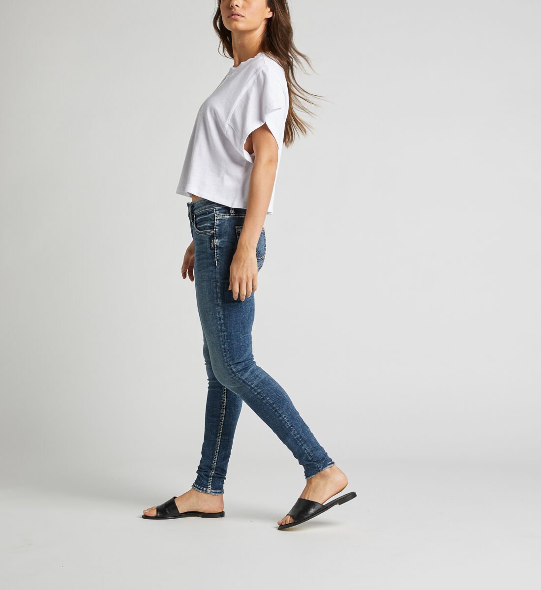 Silver shop jeans avery