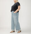 Highly Desirable High Rise Wide Leg Jeans Plus Size, , hi-res image number 2