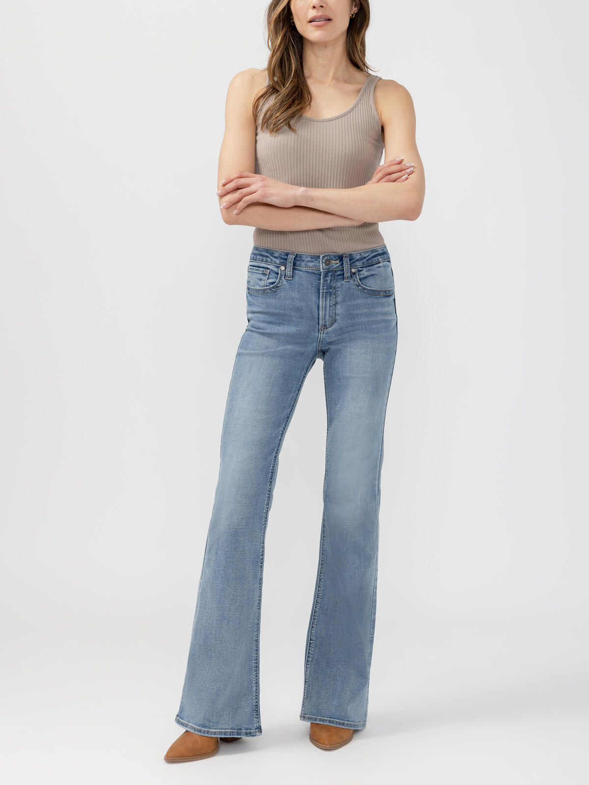 Most Wanted Flare Leg Jeans image number 0