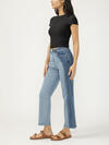 Highly Desirable Two-Tone Straight Leg Jeans image number 2