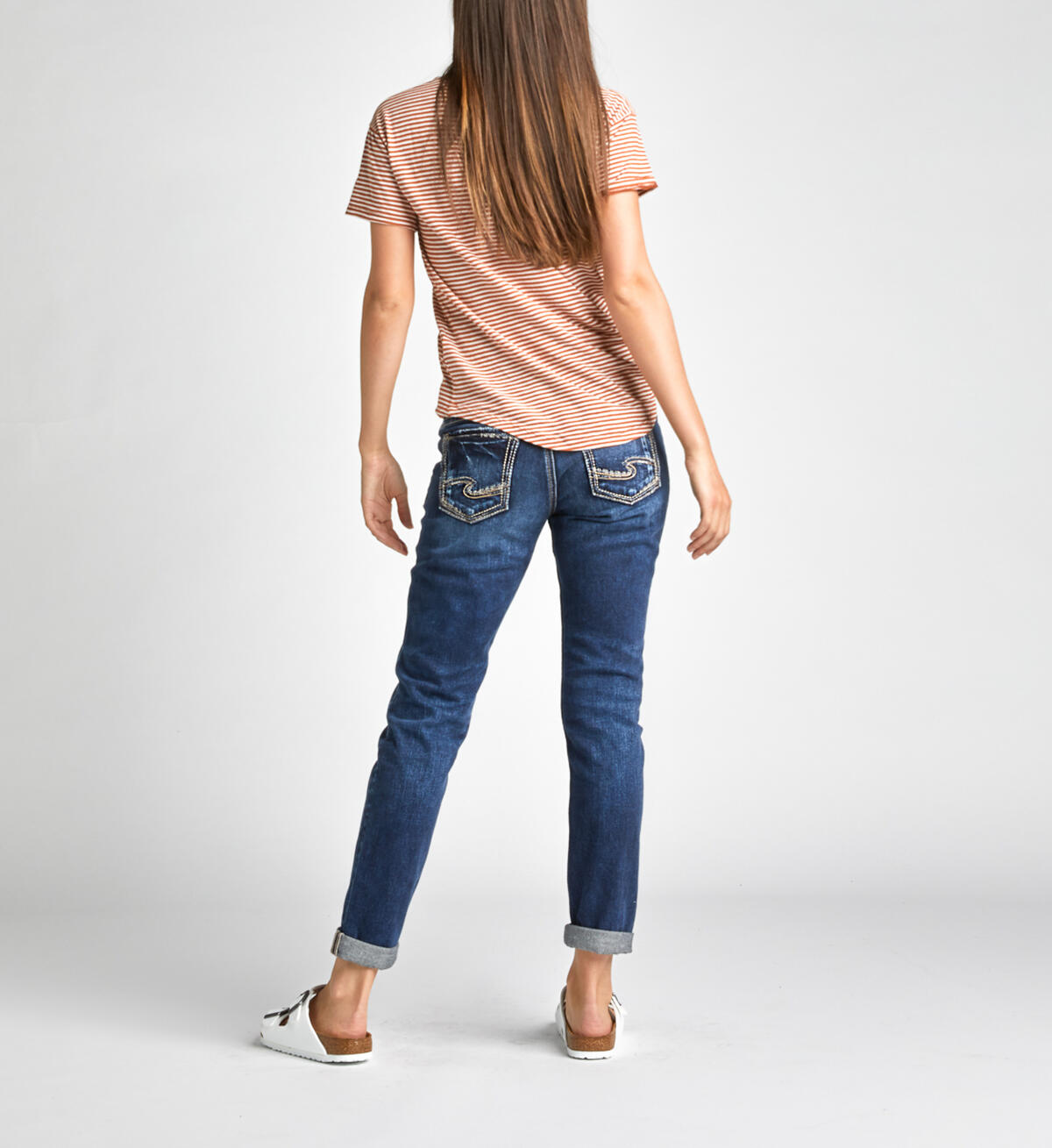 Mid-Rise Boyfriend Jeans, , hi-res image number 1