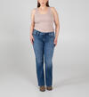 Elyse Mid Rise Slim Bootcut Jeans Plus Size - Eco-Friendly Fabric, , hi-res image number 0