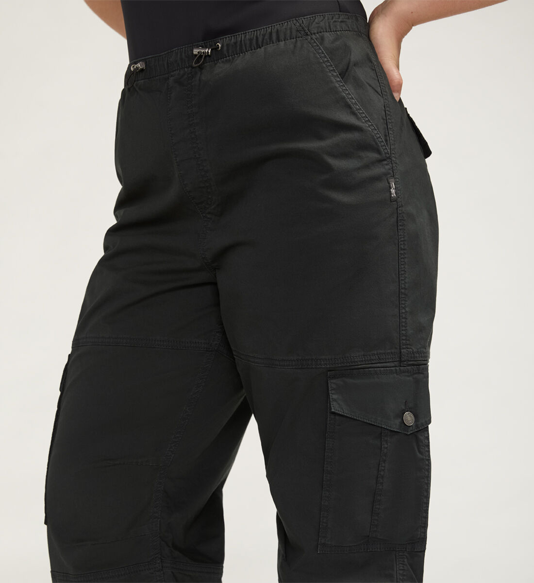 Buy Parachute Cargo Pant Plus Size for CAD 61.00 Silver Jeans CA New