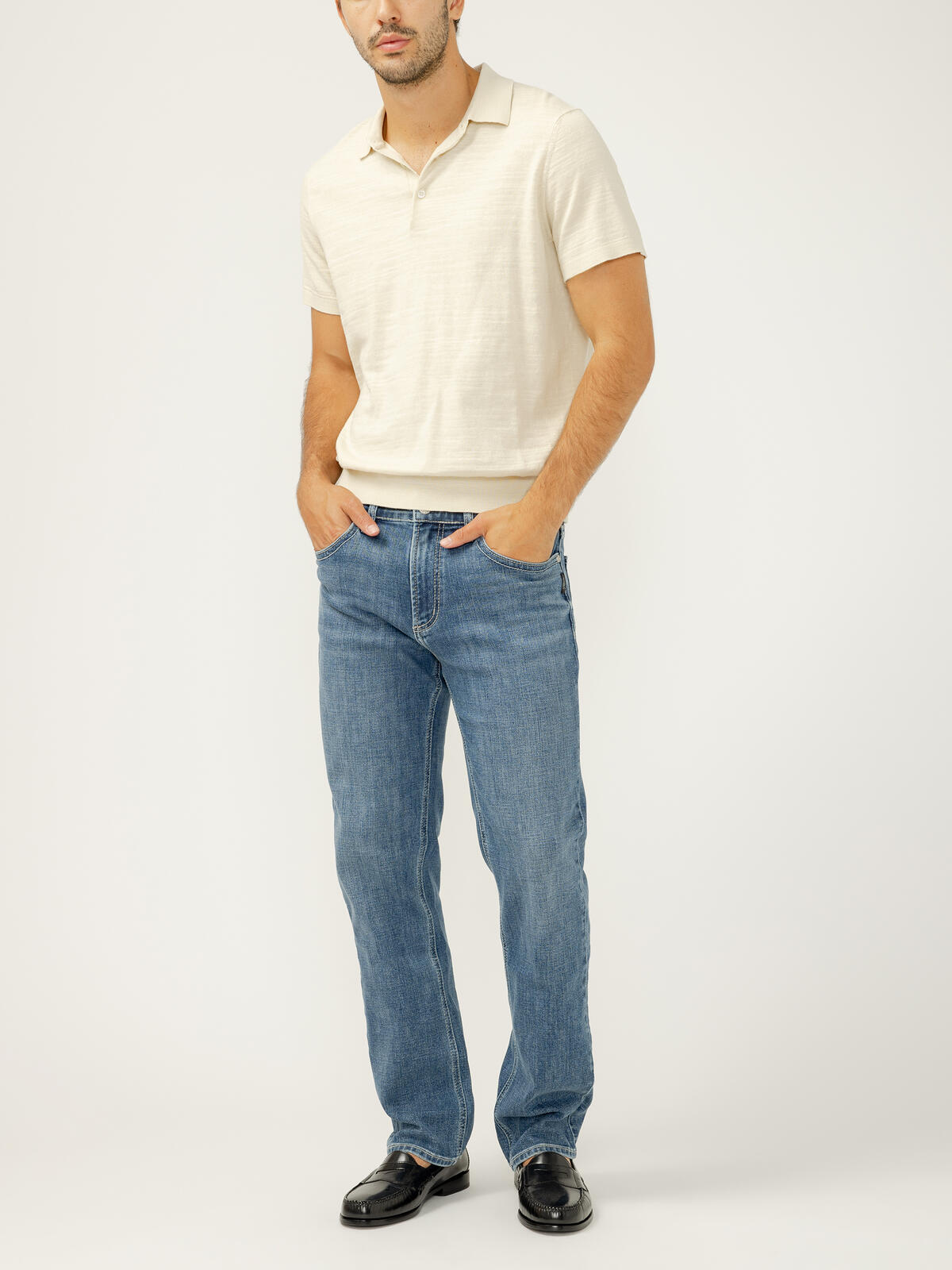 Grayson Classic Fit Straight Leg Jeans image number 0