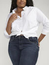 Suki Mid Rise Straight Leg Jeans Plus Size image number 3