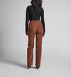 Highly Desirable High Rise Trouser Leg Pants, Rust, hi-res image number 1