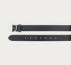 Women's Heavyweight Genuine Leather Belt with Circle Center Bar Buckle image number 2