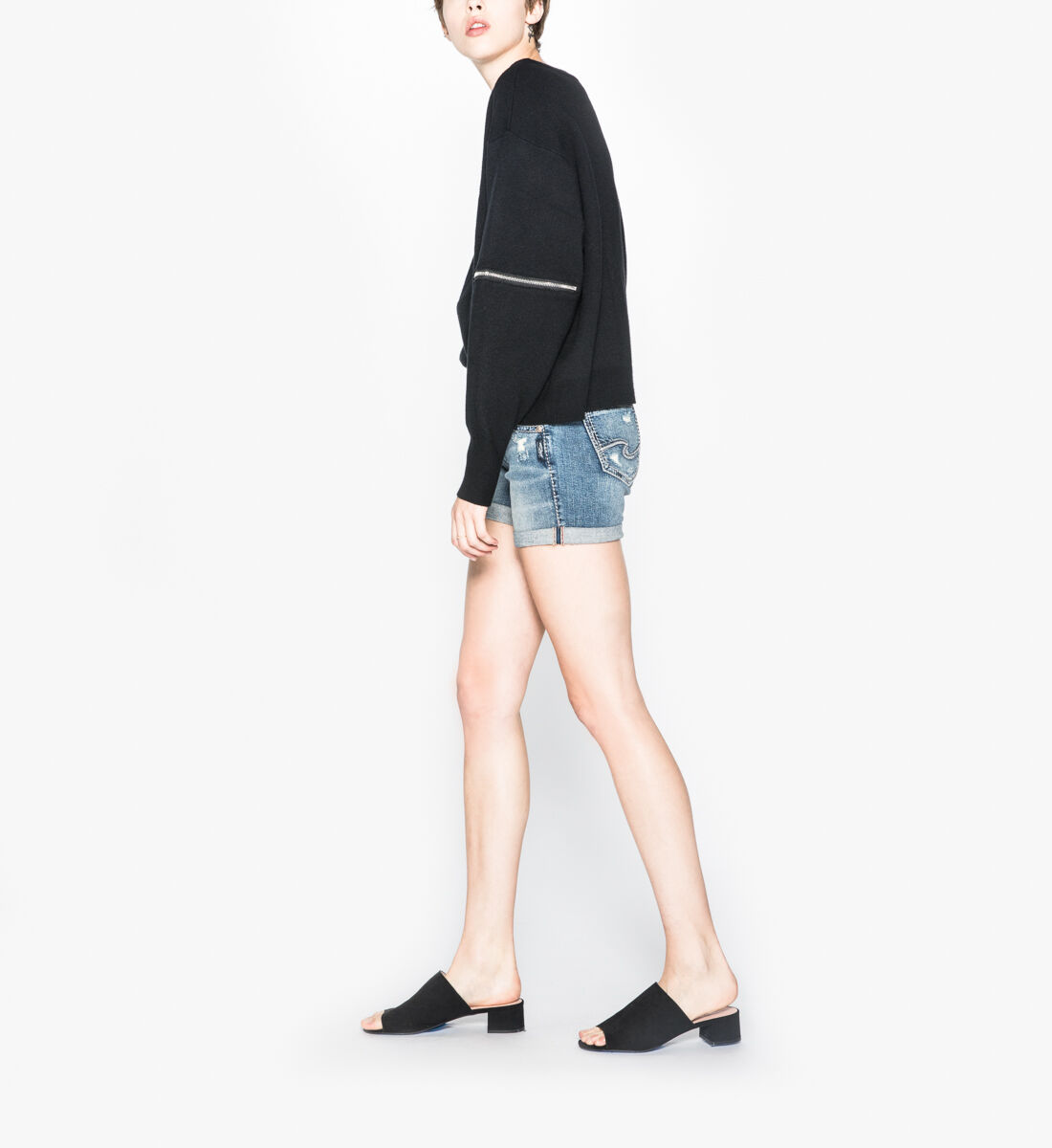 Silver jeans sam shorts 2025